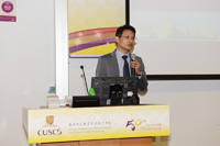Professor Lu's presentation is "Challenges for a New Era: the Organizational Innovation of Continuing Education"